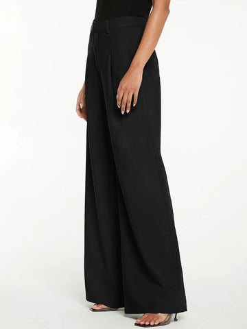 Tall High Waist Wide Leg Pants shein