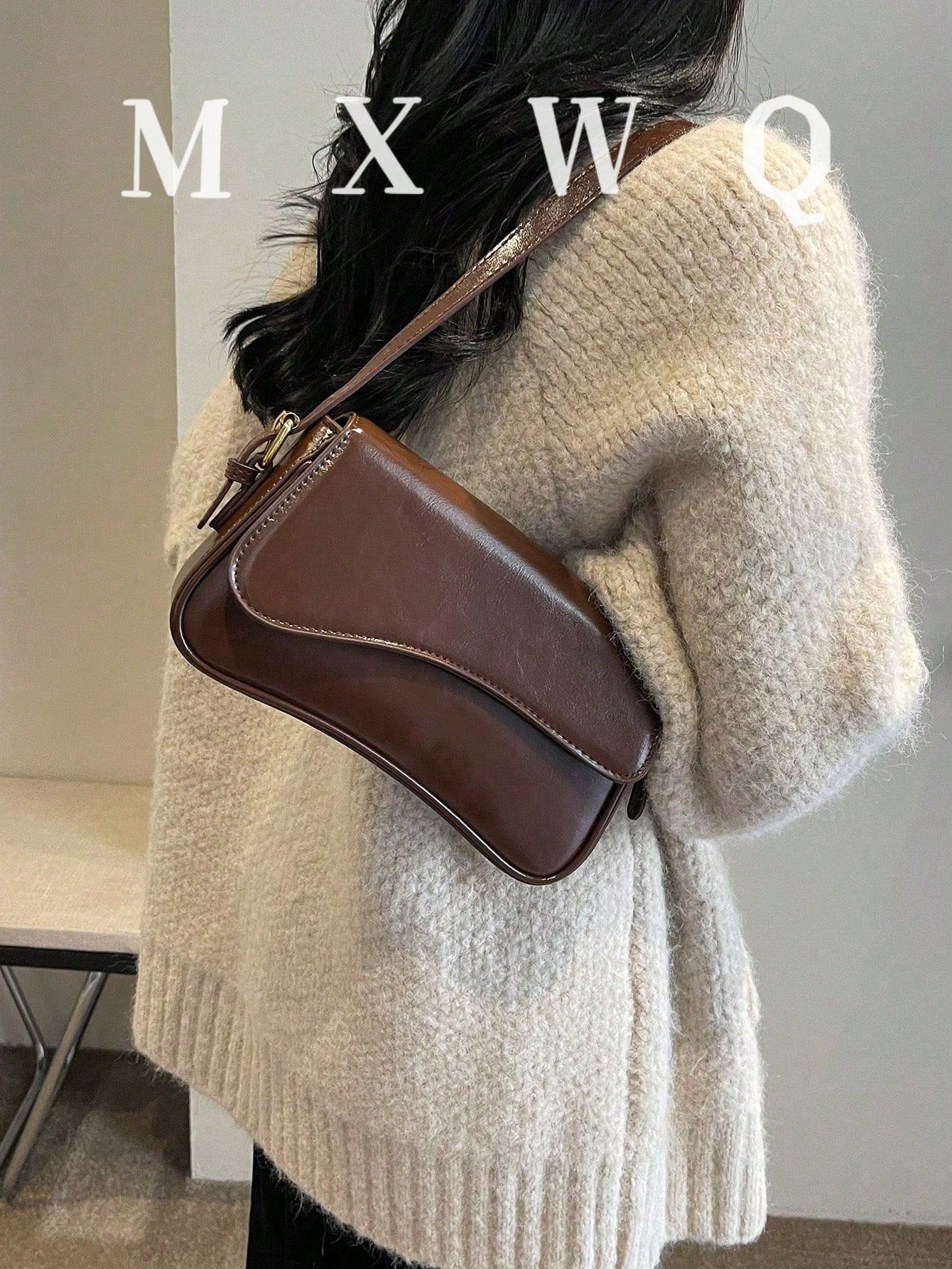 Fashionable Crocodile Embossed Women's Crossbody Bag