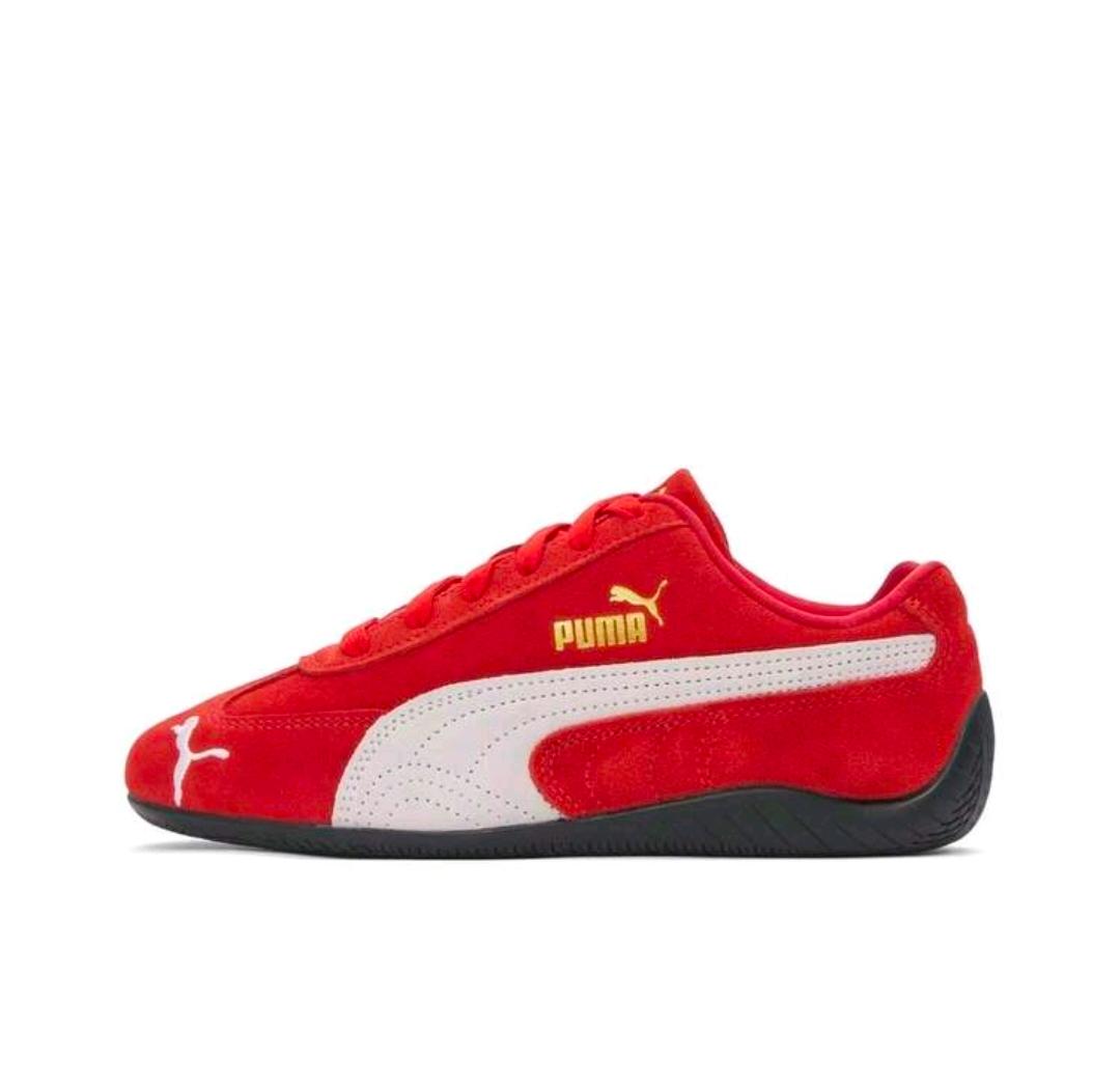 PUMA Speedcat Series Genuine Split Leather Comfortable Versatile Thin Sole Low-Top Casual Shoes shein