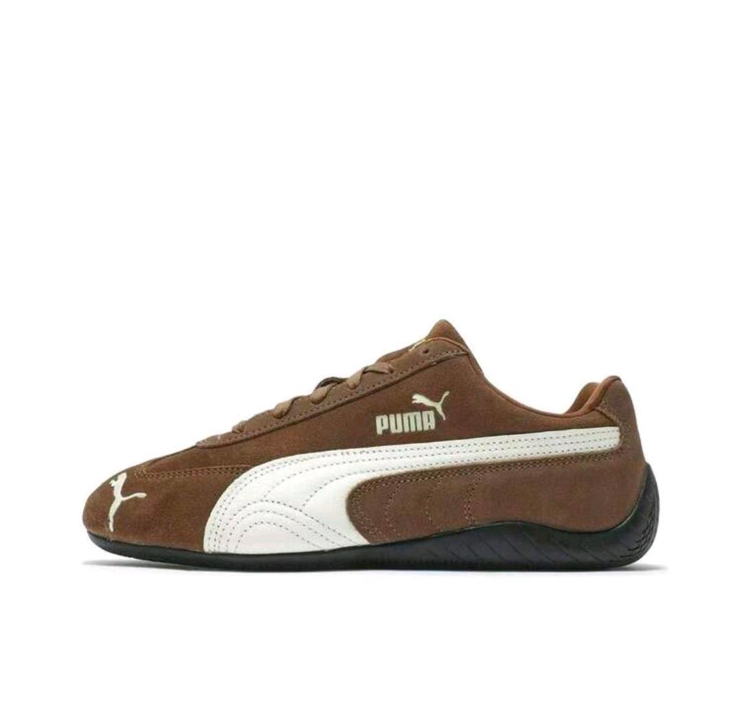 PUMA Speedcat Series Genuine Split Leather Comfortable Versatile Thin Sole Low-Top Casual Shoes shein