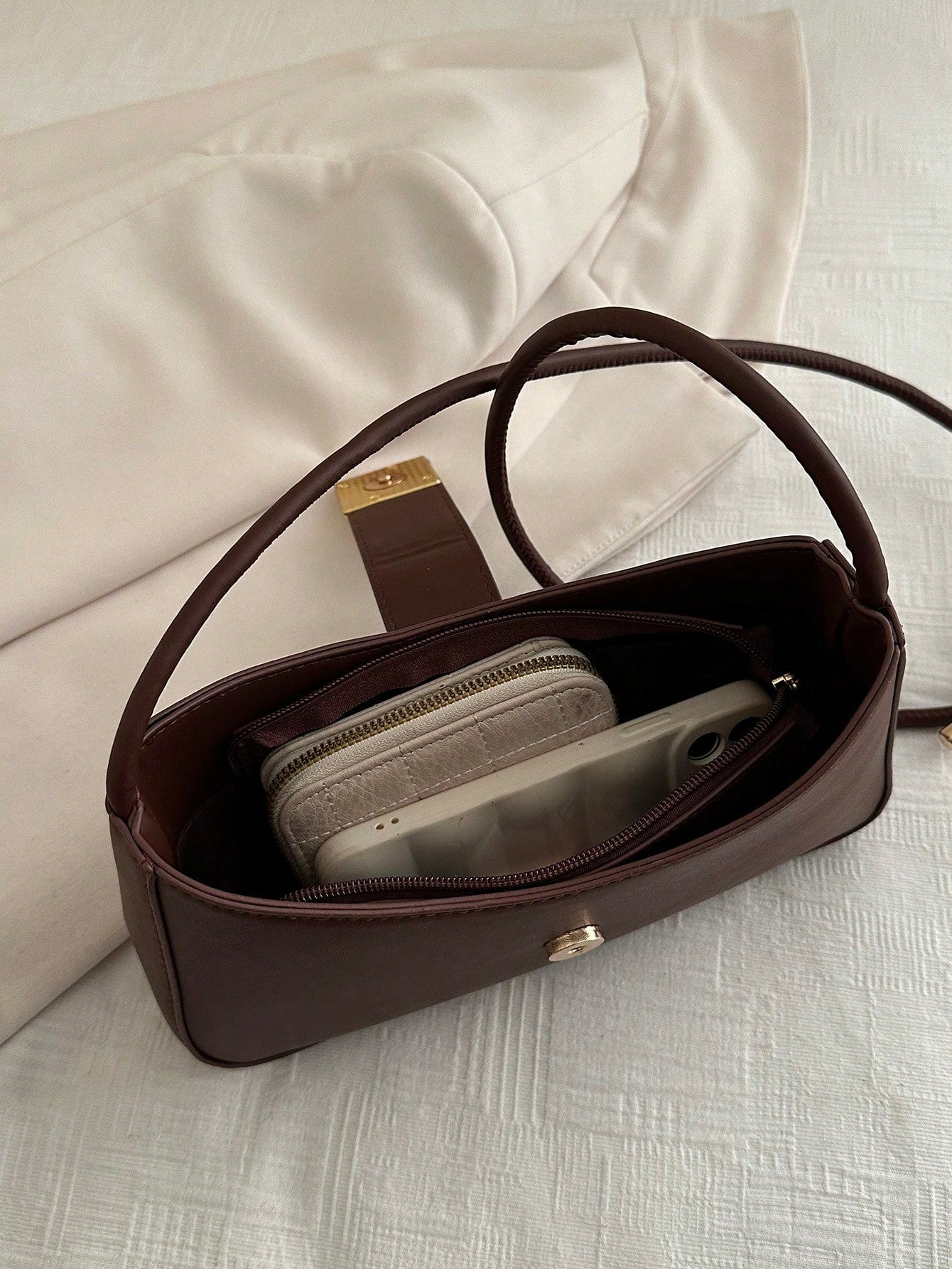 Women's Fashion Casual Commuter Shoulder Bag shein