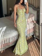 Women Floral Print Bodycon Sexy Fashion Dress shein