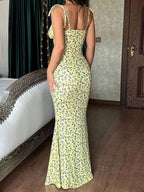 Women Floral Print Bodycon Sexy Fashion Dress shein