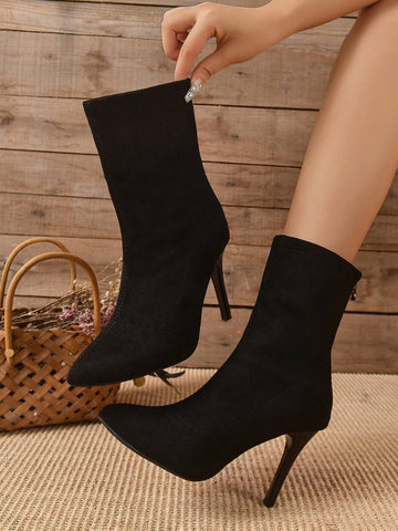 Women's Ankle Boots In British Style shein