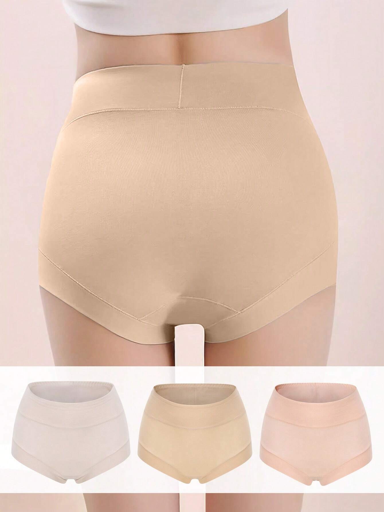 Women's High Waist Tummy Control Triangle Shorts Shapewear shein