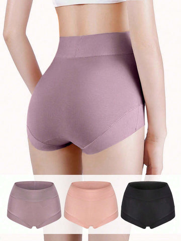 Women's High Waist Tummy Control Triangle Shorts Shapewear shein