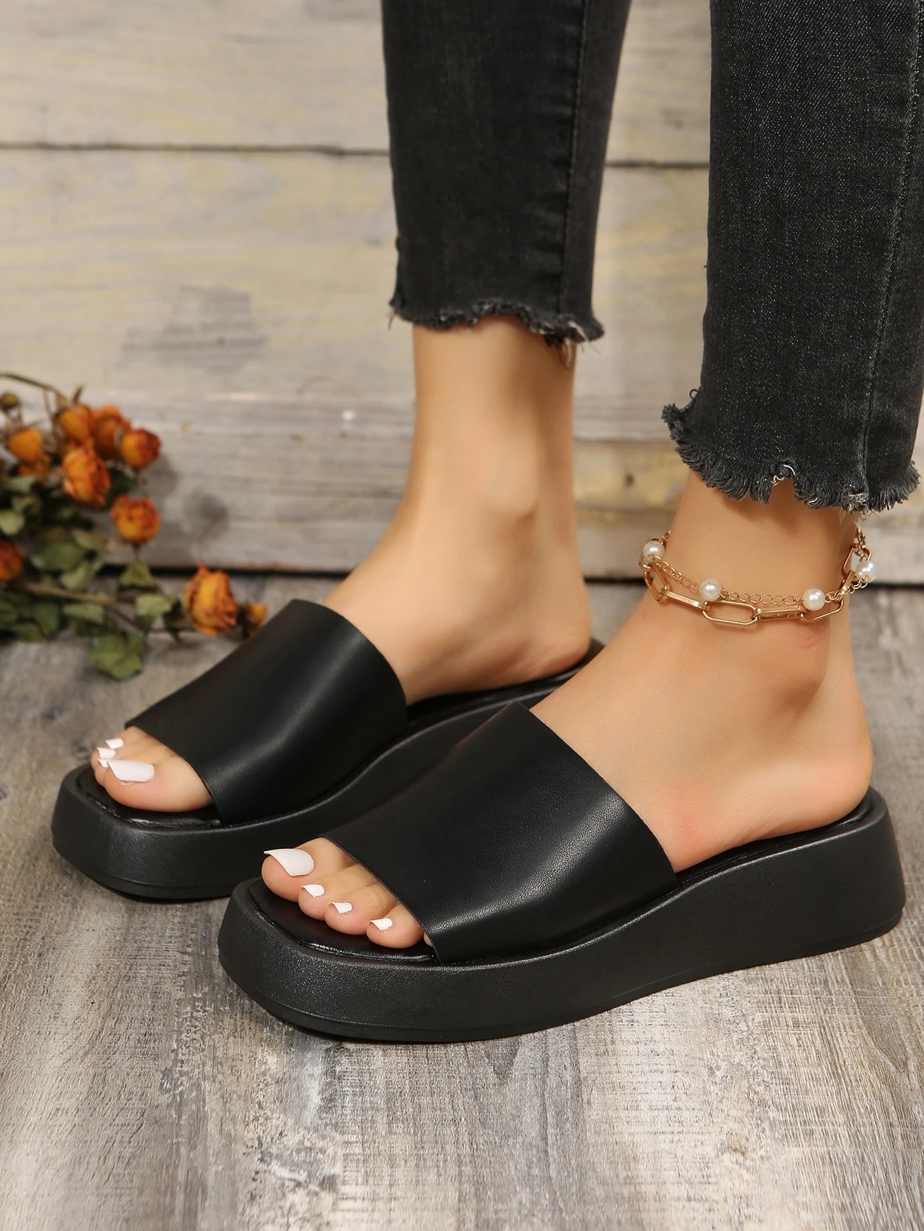 Women's Fashion Thick Wedge Platform Sandals