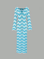 Elegant Minimalist Textured Dress shein