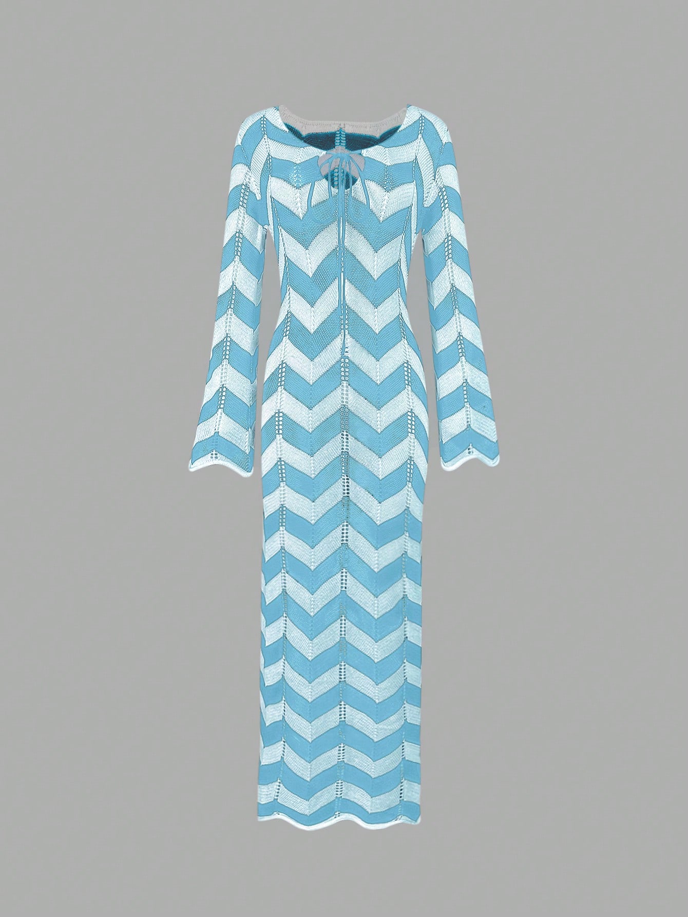 Elegant Minimalist Textured Dress shein