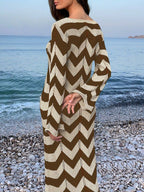 Elegant Minimalist Textured Dress shein