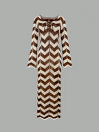 Elegant Minimalist Textured Dress shein
