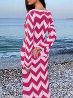 Elegant Minimalist Textured Dress shein