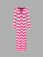 Elegant Minimalist Textured Dress shein