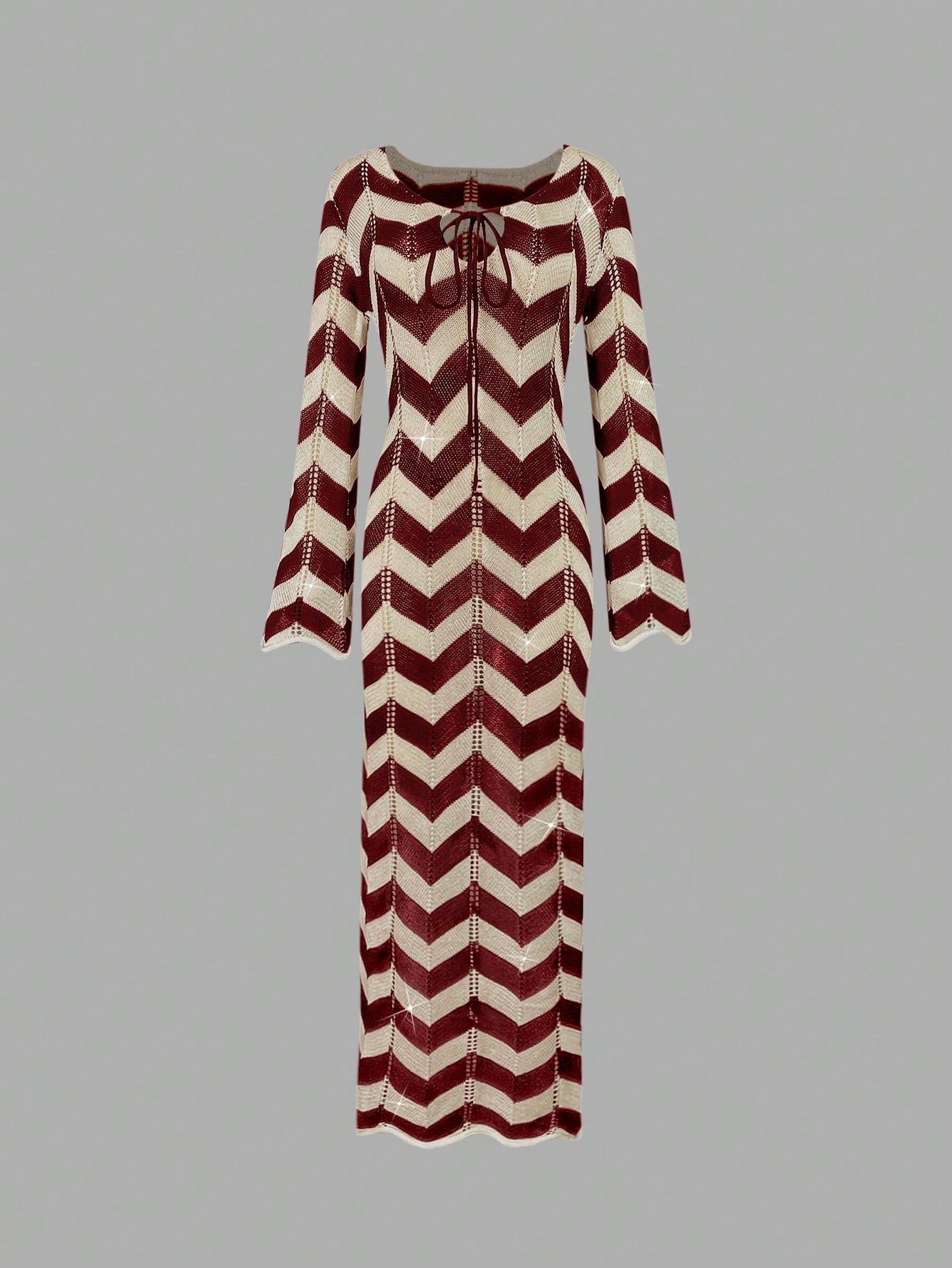 Elegant Minimalist Textured Dress shein