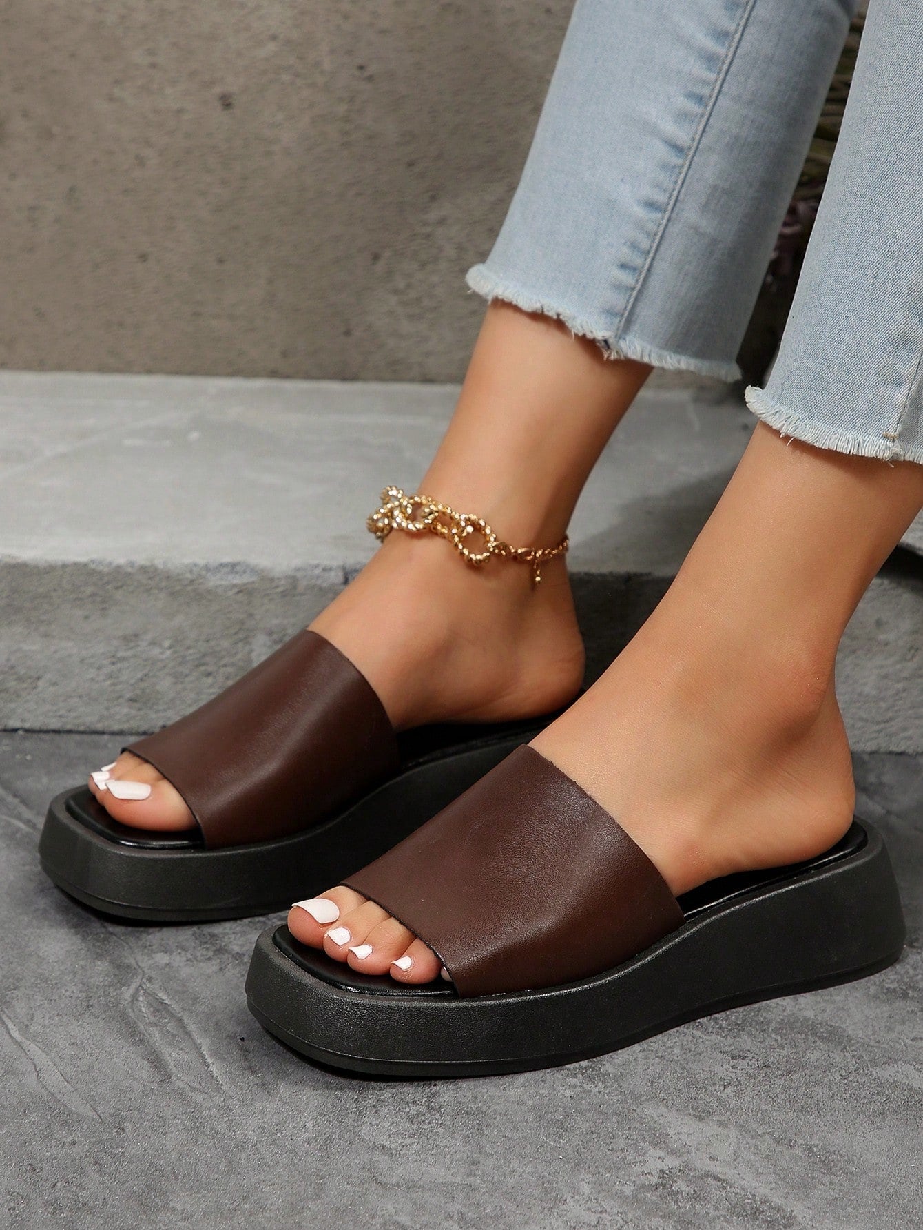 Women's Fashion Thick Wedge Platform Sandals