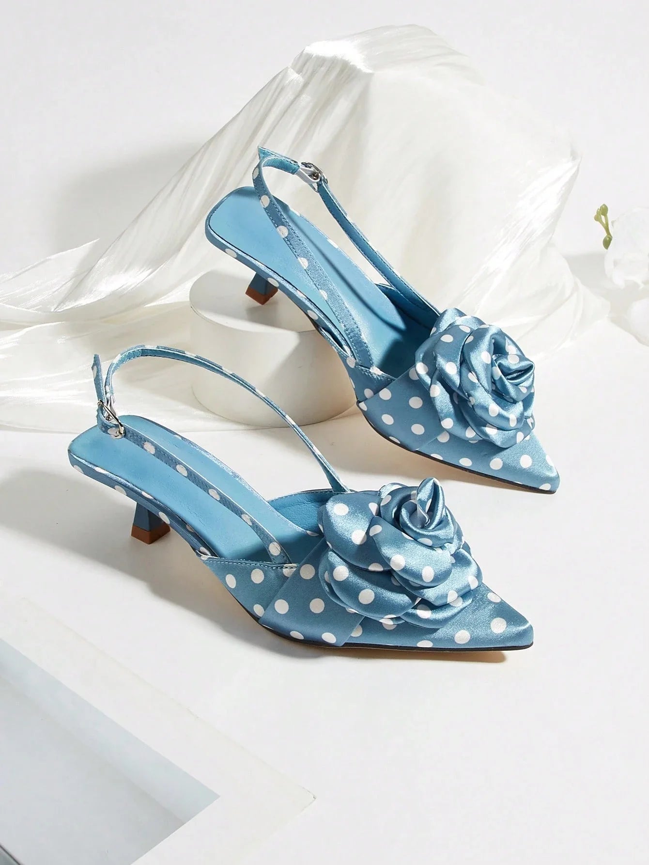 Women's Pointed Toe Elegant High Heel shein