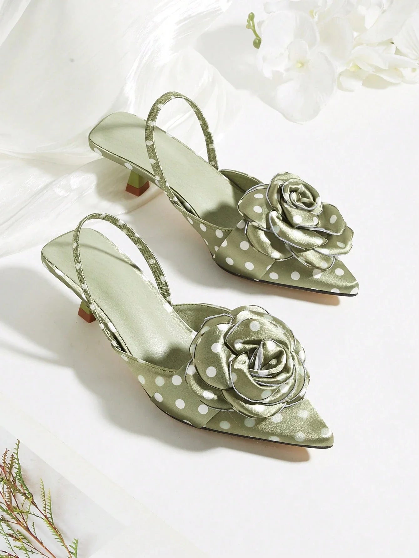 Women's Pointed Toe Elegant High Heel shein