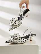 Women's Pointed Toe Elegant High Heel shein
