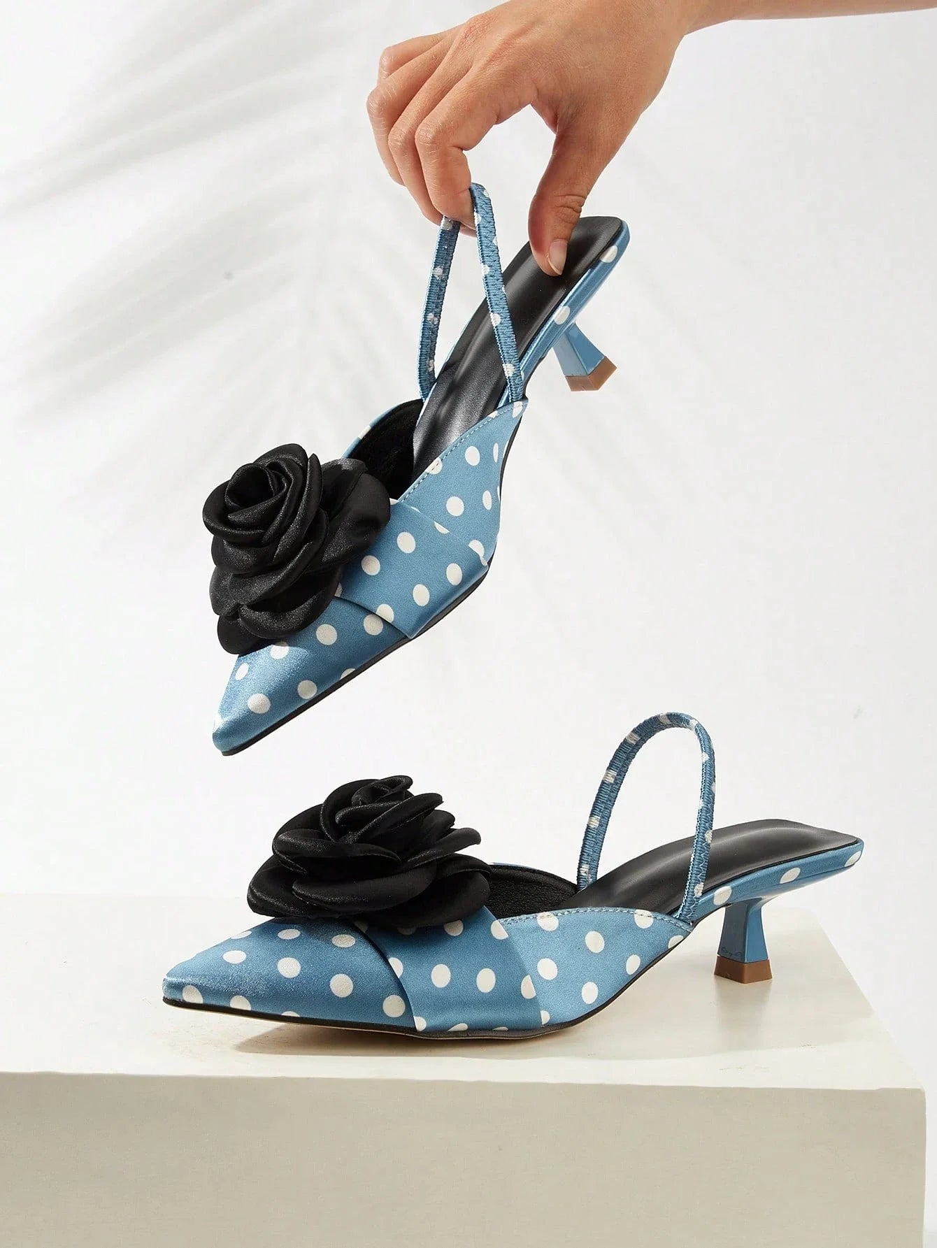 Women's Pointed Toe Elegant High Heel shein