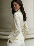 Long Sleeve Shirt With Pleated Waist Design