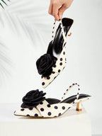 Women's Pointed Toe Elegant High Heel shein