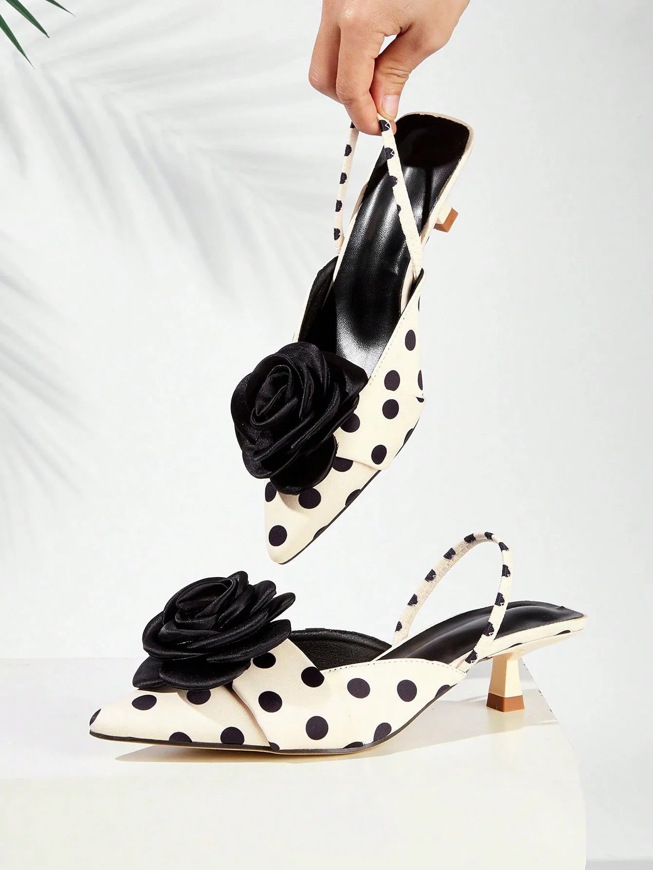 Women's Pointed Toe Elegant High Heel shein