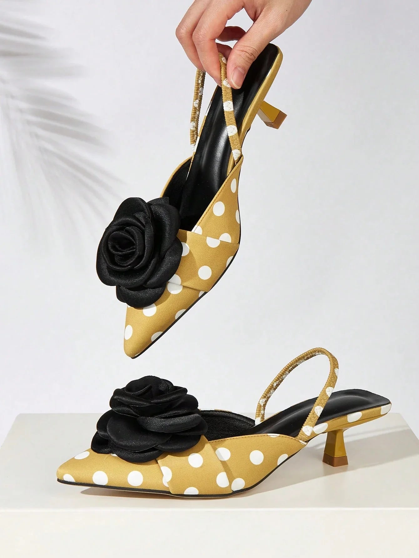 Women's Pointed Toe Elegant High Heel shein