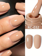 XEIJAYI 1pc 15Ml Nail Gel Polish For Manicures Semi Permanent Soak Off Uv Gel Nail Varnish shein