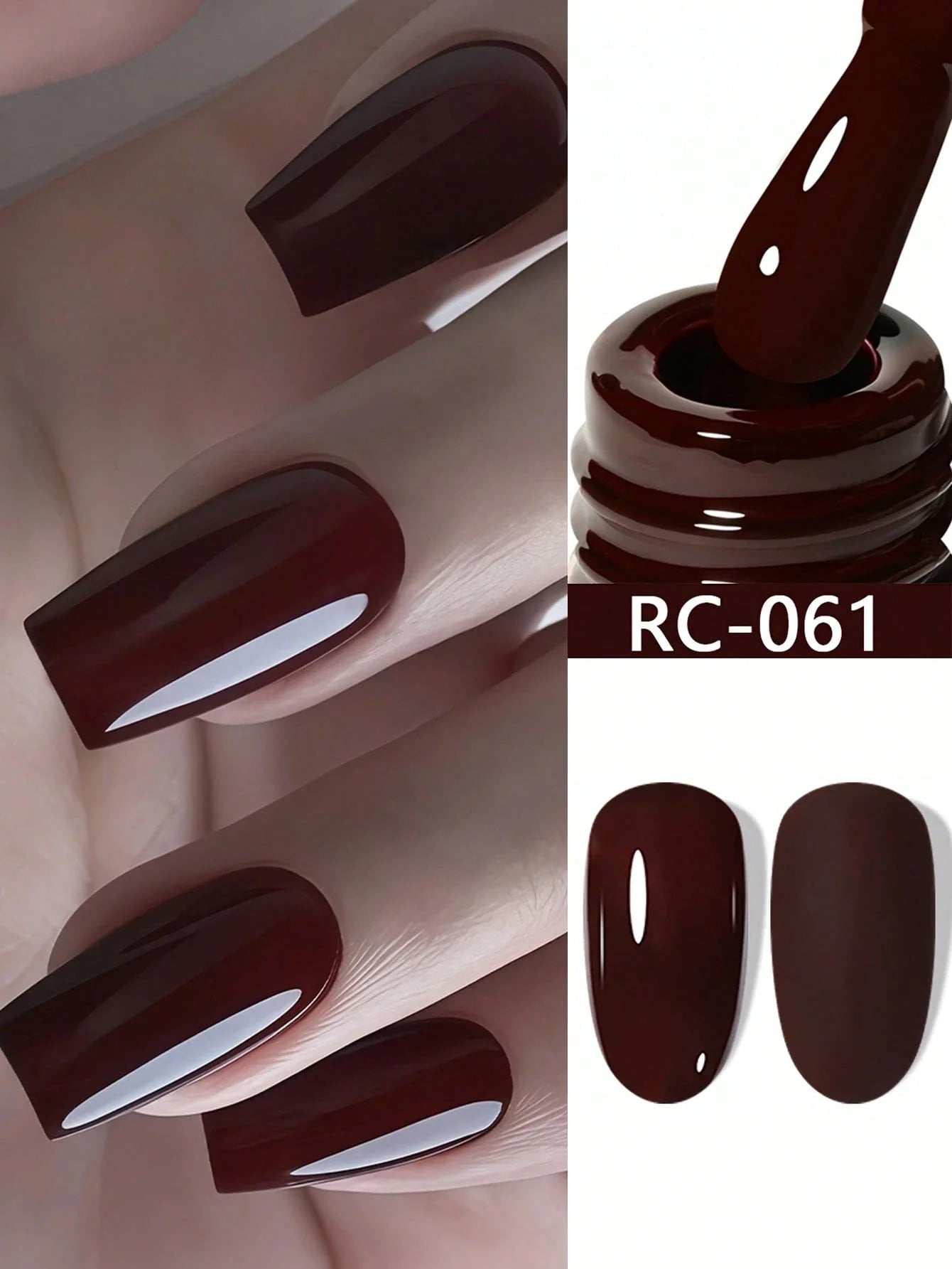 XEIJAYI 1pc 15Ml Nail Gel Polish For Manicures Semi Permanent Soak Off Uv Gel Nail Varnish shein