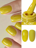 XEIJAYI 1pc 15Ml Nail Gel Polish For Manicures Semi Permanent Soak Off Uv Gel Nail Varnish shein