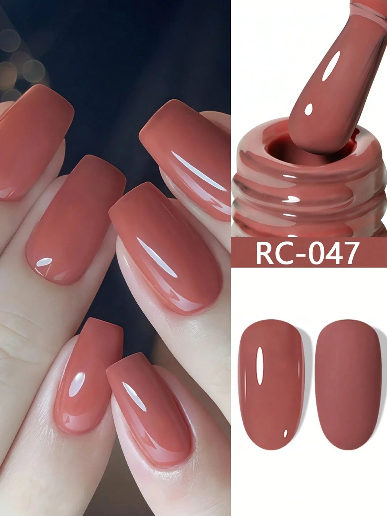 XEIJAYI 1pc 15Ml Nail Gel Polish For Manicures Semi Permanent Soak Off Uv Gel Nail Varnish shein