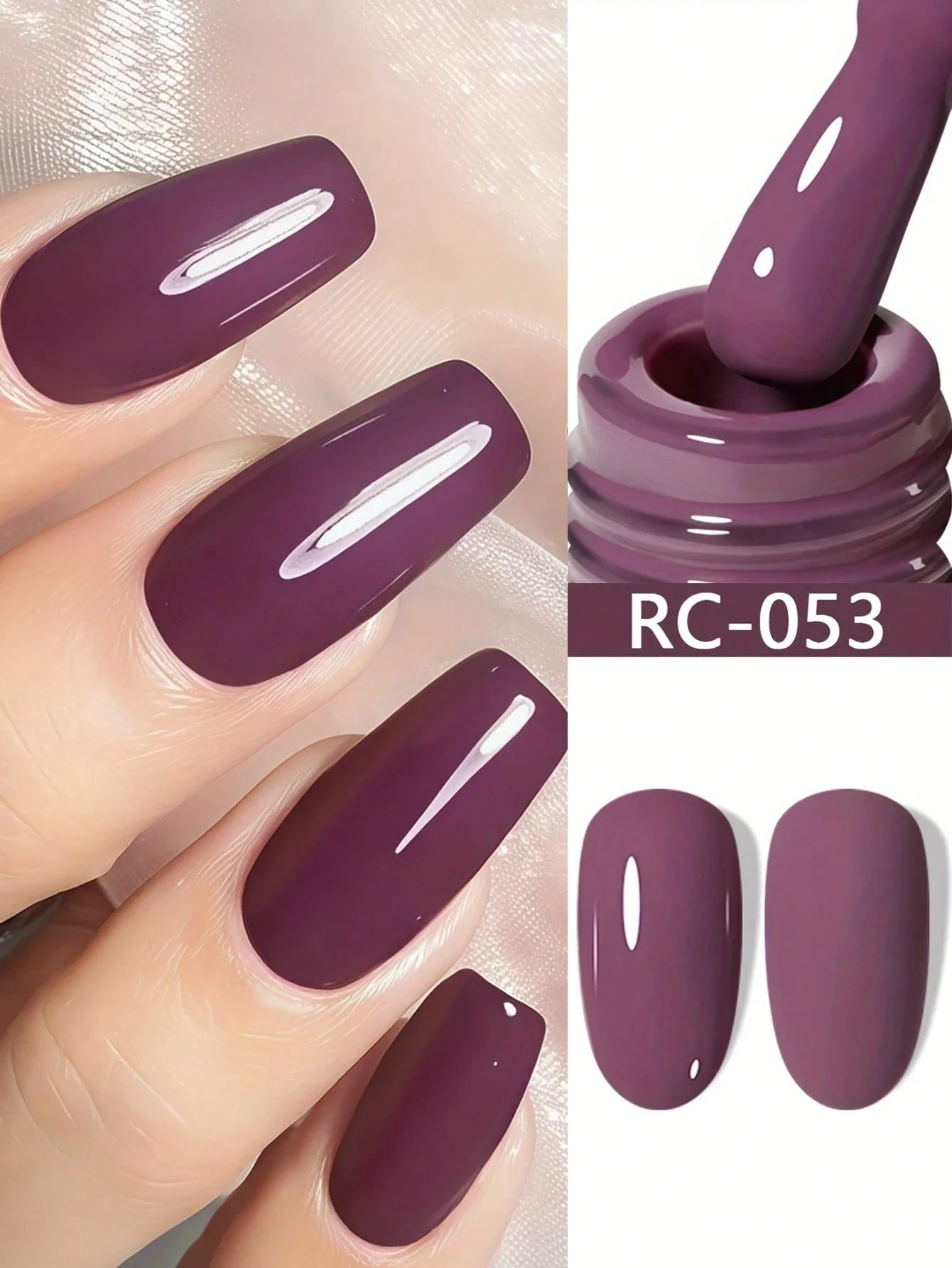 XEIJAYI 1pc 15Ml Nail Gel Polish For Manicures Semi Permanent Soak Off Uv Gel Nail Varnish shein
