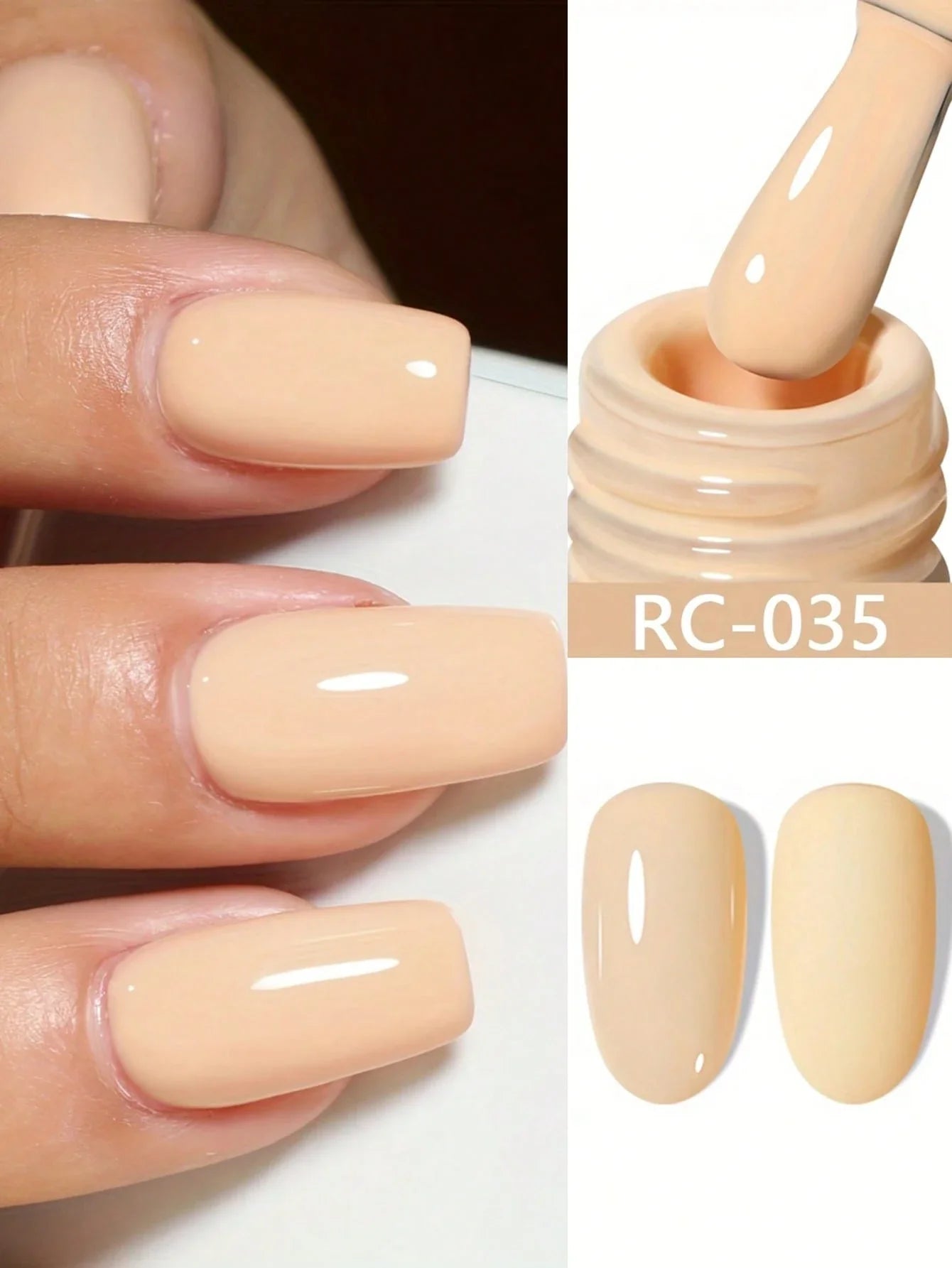 XEIJAYI 1pc 15Ml Nail Gel Polish For Manicures Semi Permanent Soak Off Uv Gel Nail Varnish shein