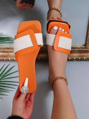 Fashionable And Trendy, Versatile Women's Slippers shein