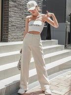 DAZY High Waisted Wide Leg Jeans Shein
