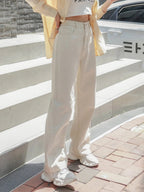 DAZY High Waisted Wide Leg Jeans Shein