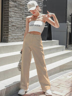 DAZY High Waisted Wide Leg Jeans Shein