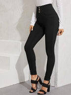 High-Rise Skinny Jeans Shein
