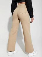 High Waist Wide Leg Jeans Shein