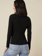 BASICS Square Neck Form Fitted Tee Shein