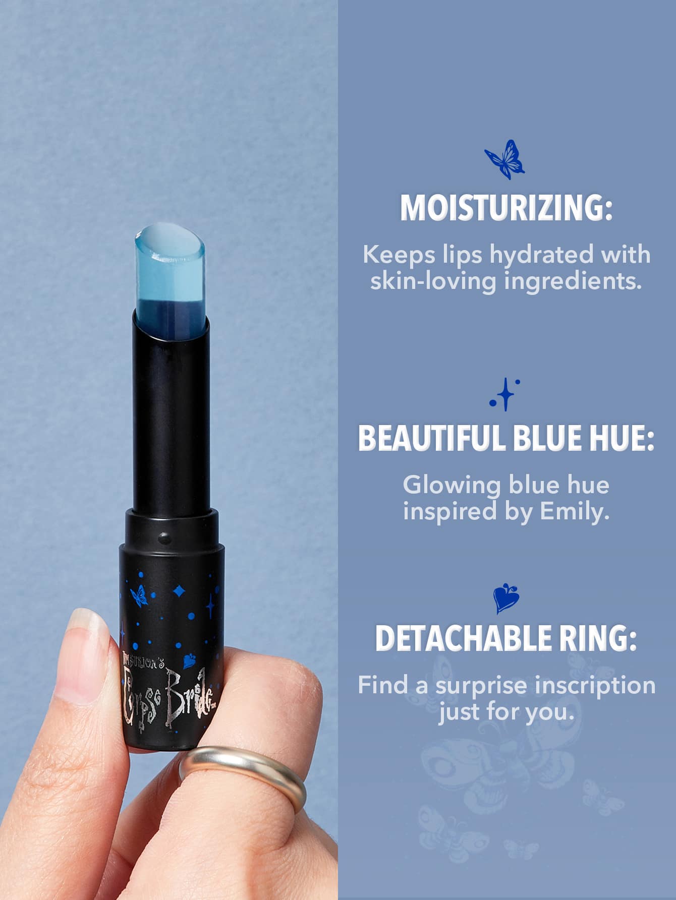 Corpse Bride Collection Ethereal Glow Lip Balm SHEGLAM