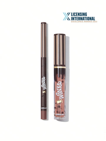 Willy wonka Cocoa Kiss Lip Duo-Brownie Bite SHEGLAM