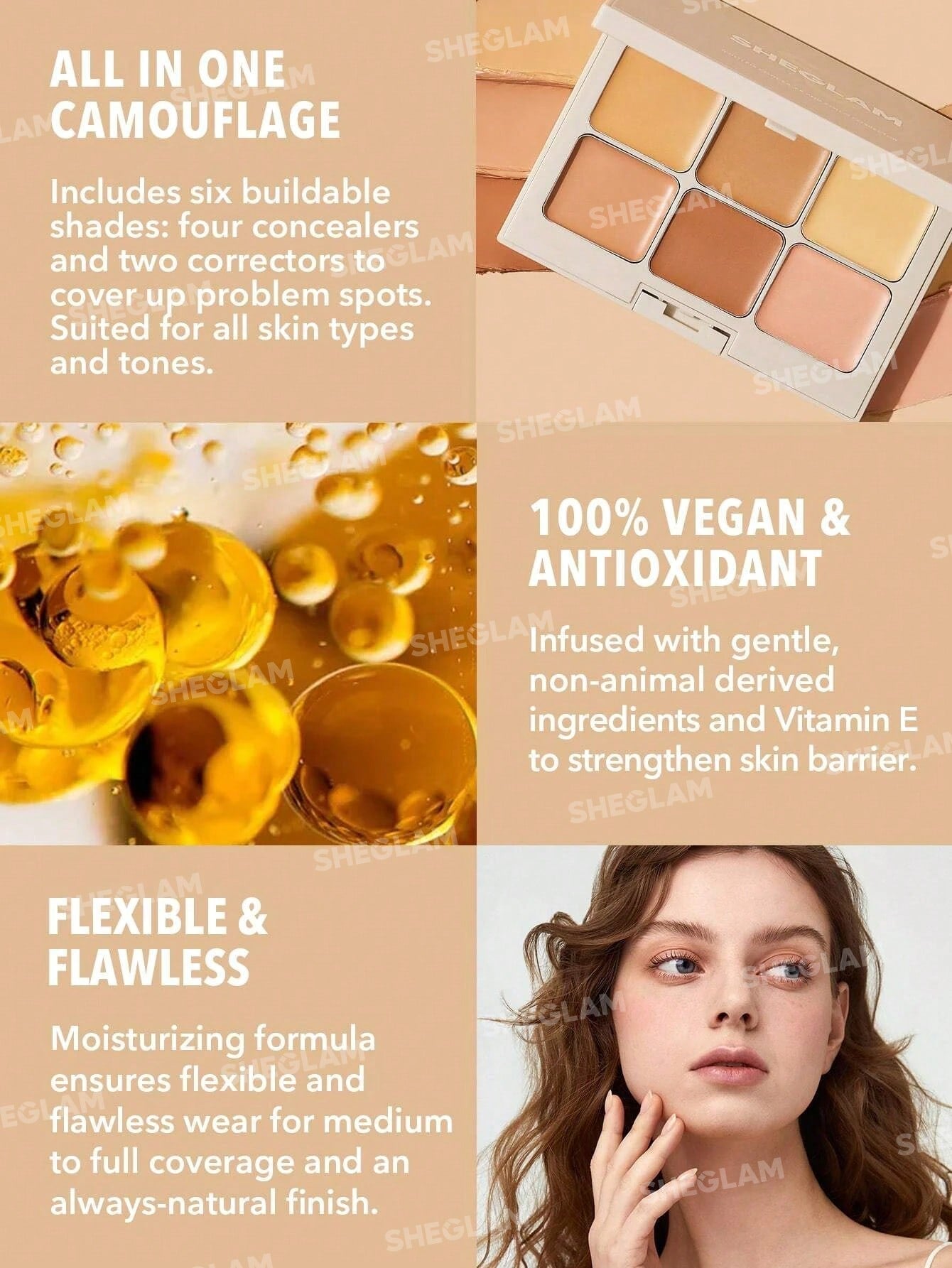 Multi-Fix Concealer and Color Corrector SHEGLAM