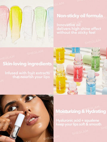 Jelly Wow Hydrating Lip Oil SHEGLAM