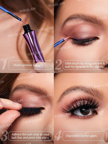 All Eyes On You Eyelash Glue Liner-Transparent Color SHEGLAM