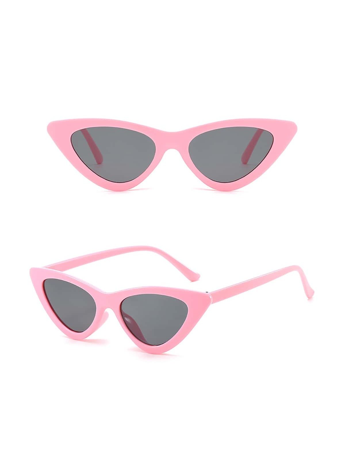 1pc Stylish Cat-eye Triangle Glasses shein