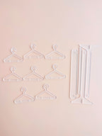 1pc Clothes Hanger Design Clear Jewelry Display Rack Shein