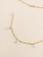 1pc Fashionable Butterfly Charm Back Necklace For Women Shein