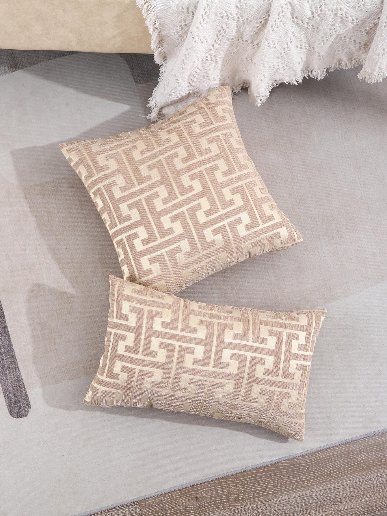 1pc Geometric Pattern Cushion Cover Shein