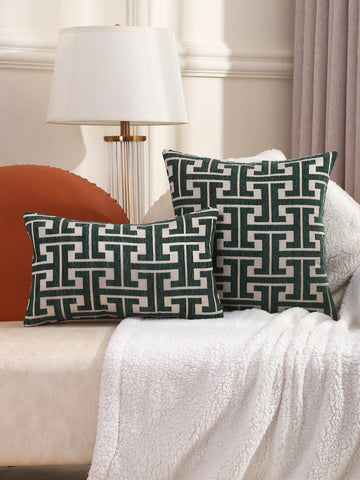 1pc Geometric Pattern Cushion Cover Shein